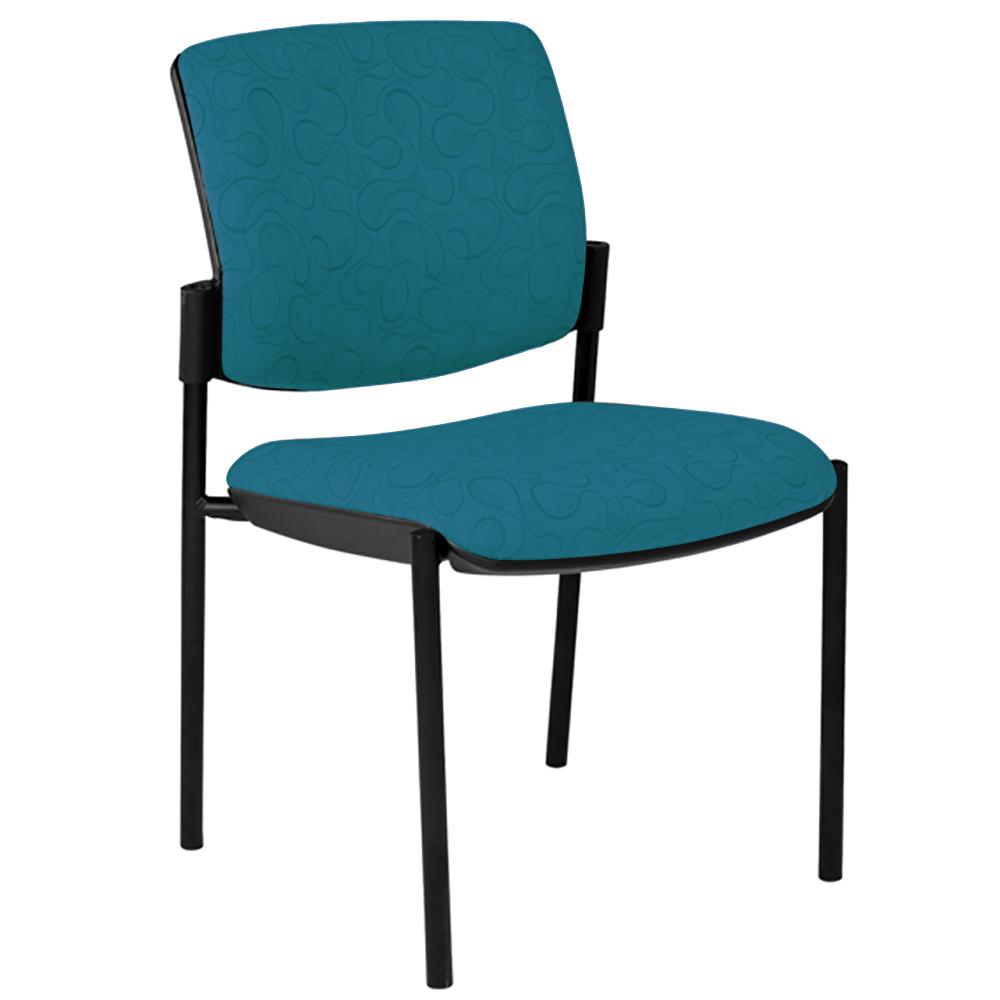 Maxi 4 Leg Black Frame Visitor Chair