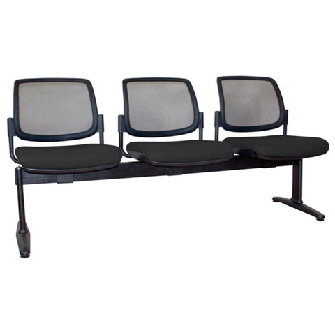 Maxi Mesh Back Three Seater Beam Chair